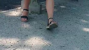 Publicly On The Street Naked!