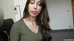 Friend catches our rough dp fuck with beautiful curvy teen and joins the pounding?