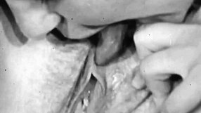 Hinting At Retro Lesbians Delving Into Hairy Pussy Licking Delights