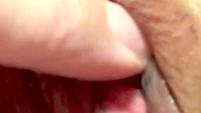 amateur explores pink shaved pussy in close up homemade session after virginity loss