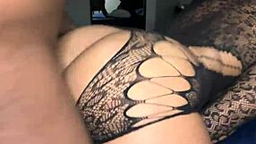 yo thick curly lightskin slut backs her fat ass on that bbc?? damn she throws it