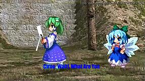 Sanae Fucks Cirno In Hilarious Touhou Comic Parody With Wild Action And Twists