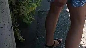 Publicly On The Street Naked!