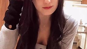 Japanese Crossdressing Ladyboy With Cute Features Engages In Intense Anal And Masturbation Session