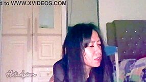 Sexy asian's delicious tight pussy and big ass get fucked hard at midnight pov!