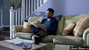 classy milf takes doggystyle pounding then drowns in hot cum