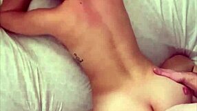 Escort rides old man's cock cowgy then cumshot on ass doggy.