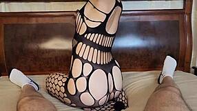 i get so hard when my pretty teen girlfriend moans in lingerie during deepthroat pov