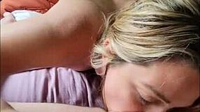 i captured our real homemade amateur wife sextape with creampie finish in passion