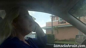 kendra heart shoves her throbbing black cock deep into stepmom selah rain's mouth