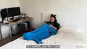 gamer girl blows stepbro cuz of her blackmail pics