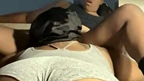 Curvy gf teases swollen clit on desk then gets it fingered juicy pussy lips dripping full movie