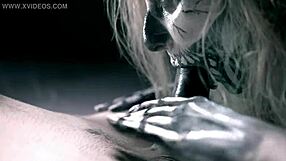 wanna feel this skeleton girl's halloween mouth suck your monster cock dry