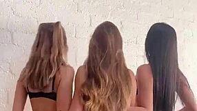 steamy bikini babes flaunt juicy curves in teasing beach poses