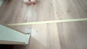 damn this beauty lost card bet again gets tight pussy fucked by camp buddies!