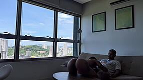 she fell asleep without sheets so i slid into that swollen ebony pussy... you feeling it?