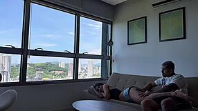 she fell asleep without sheets so i slid into that swollen ebony pussy... you feeling it?