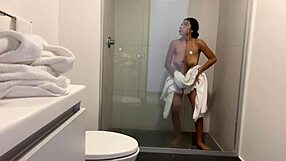 Behind Scenes Petite 18+ Dafne Michelle Huge Tits With Muscular Andres Acosta