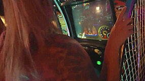 misty meaner jordan sky dildo face fuck squirt outdoors public