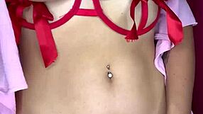 curvy latina's huge natural tits bounce in steamy solo compilation