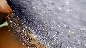 Strange housewife agrees to pussy sex for tenancy fee in her bedroom