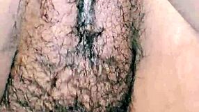 Indian desi chubby housewife hairy pussy doggystyle fucked moaning juicy closeup