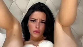 Horny american teen coed student squirts toys webcam solo orgasm!