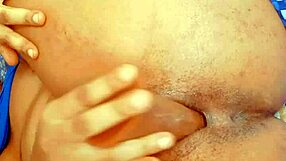 hairy lesbian solo fingers ass pussy masturbates squirts close up fingering