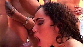 Latina Mom Double Penetration Doggystyle Anal Gaping Fishnets Heels