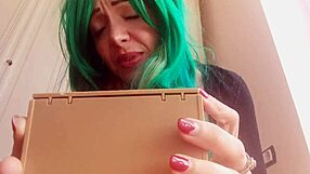 The giantess mistress hungers for your nerdy feet now