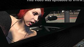 Franklin pounds GTA hooker hard in car backseat