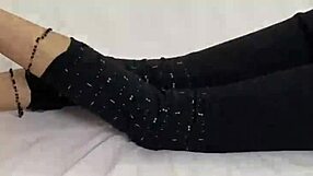 step sister's virgin shaved pussy stretched by my big black monster cock one night hindi