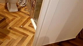 amateur handjob erupts massive cumshot from enormous cock