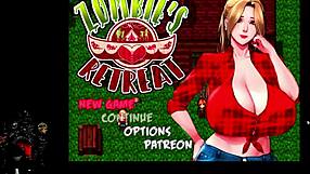 Milf Teen Gloryhole Blowjob on Monster Cock with Big Tits Handjob