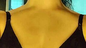 Intense POV Debora Mendes deepthroats big cock reverse cowgirl in black panties motel