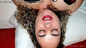 she tortures her pussy with a humiliating handjob