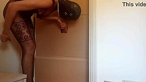 wanna see me in nylon catsuit heels suck deepthroat gloryhole cock till cum mouthful?