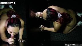 you go girl swallowing eight cumshots at the gloryhole