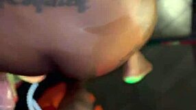 pure bliss as he fills my ebony pussy with hot creampie