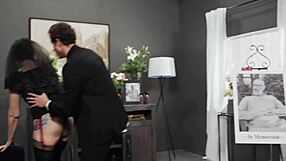 Tattooed gilf Ruby soaked in Jayden's hot cum