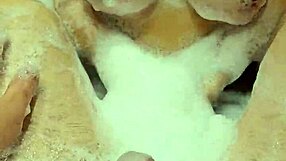 Sensual Wife Sucks Dick Before Bathroom Mutual Masturbation Game