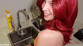 Ever wonder what dirty benefits come from banging your horny mother-in-law in the kitchen?