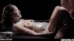 Hey, this tattooed whore goes crazy for anal creampie, extreme squirting, and Tabitha Poison's cumflation mess...