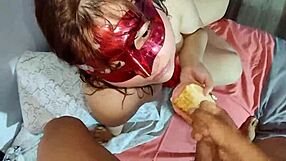 my sex slave bbw takes my cumshot right on her sloppy sandwich after face fucking