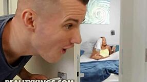 damn, Romy Indy really rides her roommate's big hard cock like a pro in the dorm