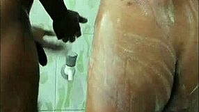 Every steamy bath with my big-titted Sri Lankan wife ends in raw fucking