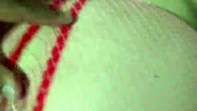 latina milf tiffanny stuffs anal beads in shaved ass homemade