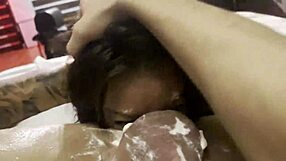 Dirty whore Monika Fox GETS FACEFUCK FISTED squirt prolapse rimmed cream covered