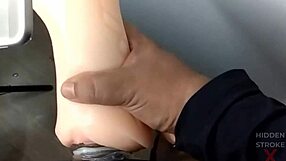 Bodybuilder's Condom Breaks During Intense Dildo Masturbation Cumshot Frenzy