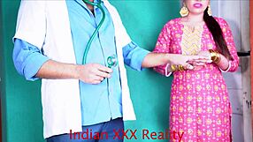Indian doctor fucks horny patient missionary in hospital quickie